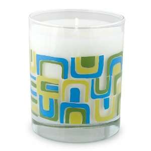 Angela Adams Garden Soy Candle:  Home & Kitchen