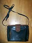 Faux Leather Burnt Orange Worn Look Coin Wristlet w 2 Zippered 