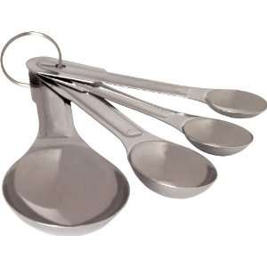  Fox Run 4898 Measuring Spoon Set, Stainless Steel: Kitchen 