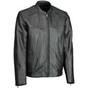   Cool Leather Jacket , Gender: Mens, Color: Black, Size: 40 XF09 4963