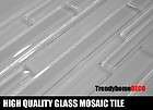 Glass Mosaic Tile Sheet Wall Backsplash Kitchen Bath 10 Square Feet