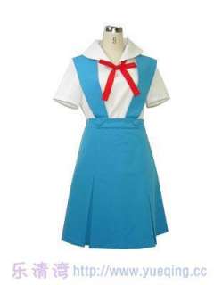 Evangelion EVA School Summer Uniform Cosplay Costume  