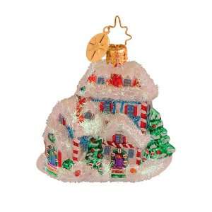  RADKO CANDYLAND SUITES GEM Candy House Glass Ornament 