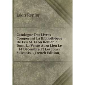   cembre Et Les Jours Suivants . (French Edition) LÃ©on Renier Books
