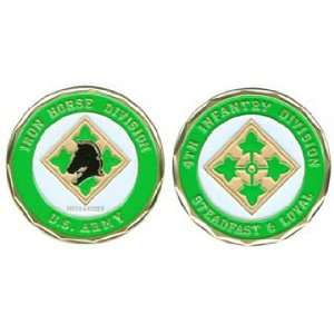  U.S. Army 4th Infantry Division Challenge Coin: Everything 