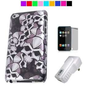   4th Generation + Mirror Screen Protector + USB Wall Charger (Purple