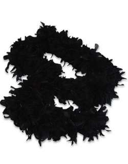 Deluxe 100g Black 72 Costume Accessory Feather Boa  