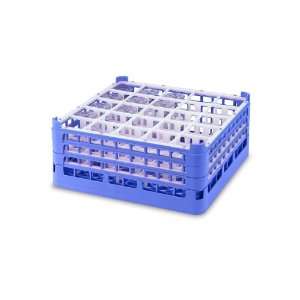   tall 25 compartment Glass Rack, Royal Blue   52712 7