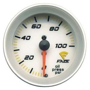  Faze 883101 Mechanical Oil Pressure Gauge: Automotive