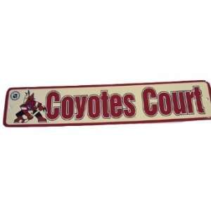  New Coyote Court Street Sign