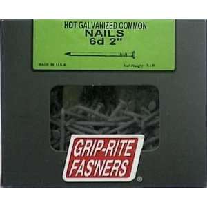   STEEL AND WIRE 53577 NAIL COMMON GALVANIZED 6D