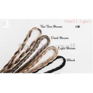 Sexy Braided Hairband Plait Small Size (4 Color) #a16  