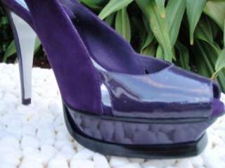 BEBE SHOES sandals heel platform purple ZAHARA moe  