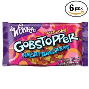 Wonka Gobstoppers Heartbreakers Valentines Day Bag, 12 Ounce Bags 