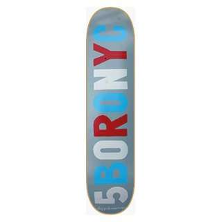  5BORO BLOCK DECK 8.5 GREY