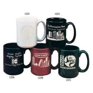 Paul Bunyan   White   Ceramic mug holds 15 ounces.  