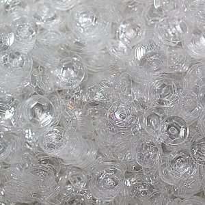  5mm CUP SEQUINS Clear Crystal Loose sequins for embroidery 