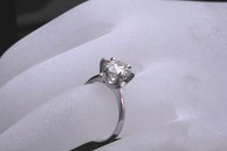 37ct Platinum Diamond EGL F SI2 100% Natural H&A engagement Ring ref 