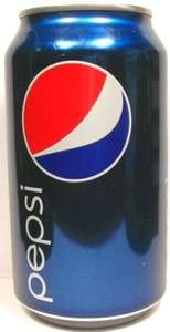 FULL New 12 Ounce Can American Pepsi Pepsi Cola USA  