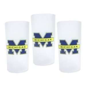  Michigan Wolverines NCAA Tumbler Drinkware Set (3 Pack) by 