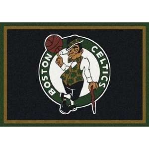  Boston Celtics 5 4 x 7 8 Team Spirit Area Rug: Sports 