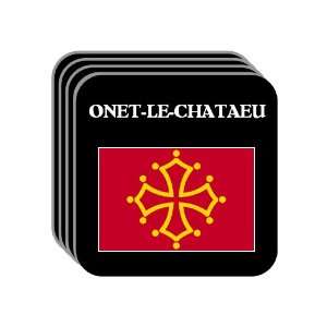  Midi Pyrenees   ONET LE CHATAEU Set of 4 Mini Mousepad 