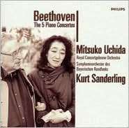 Beethoven The 5 Piano Concertos, Mitsuko Uchida, Music CD   Barnes 