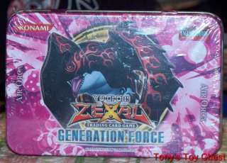 YU GI OH GENERATION FORCE COLLECTOR TIN  