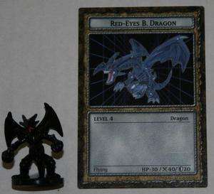 B4 01 RED EYES BLACK DRAGON Yugioh Dungeon Dice Monster  