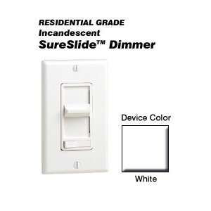  Leviton 6633 PLW 3W Slide Dimmer White Electronics