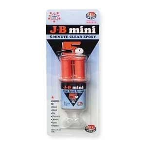    JB Weld 8212S J B Mini Clear Syringe  6ml.  Box Automotive