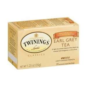 Twinings Decaf Earl Grey Tea ( 6x20 BAG): Grocery & Gourmet Food