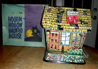 Marx Hootin Hollow Haunted House in Original Box 1960s Japan by MARX 