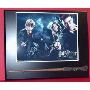  HARRY POTTER ORDER OF THE PHOENIX WAND HOLDER DISPLAY 