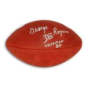   /Hand Signed Official NCAA College Football Inscribed Heisman 80