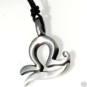 28C PEWTER Astrology LIBRA Sept OCTOBER Zodiac PENDANT  