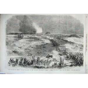 1862 Civil War America Federal Advancing Centreville