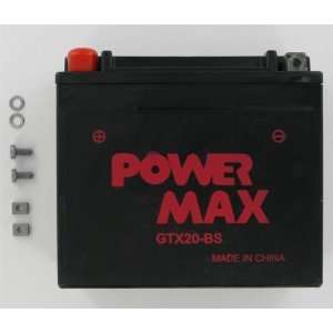  POWER MAX SLD.BATT.XREF.YTX20 BS GTX20 BS Automotive