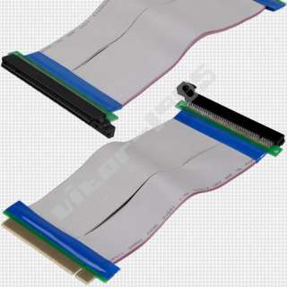 PCI Express PCI E 16x Riser Card Extender Ribbon Cable  