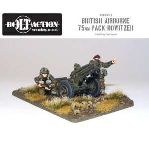   Action (British)   Paratrooper 75mm Pak Howitzer & Crew: Toys & Games