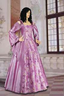 Renaissance Dress No. 34, Pink, Size XL