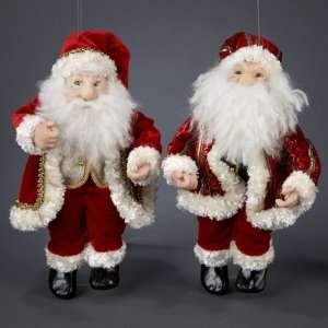   Faces of Christmas Santa Claus Ornaments:  Home & Kitchen