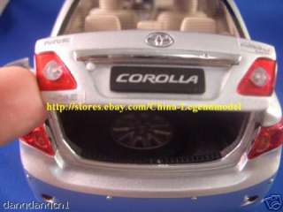 18 china 2007 new Toyota Corolla silver color  