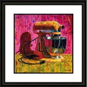 Megans Mixer by Diana Gardiner   Framed Artwork 