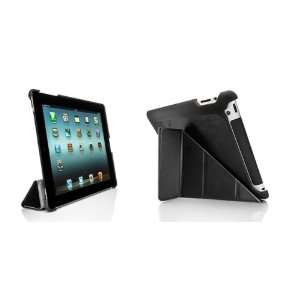  Pong New iPad WiFi + 4G 5 positions Leather like Black 