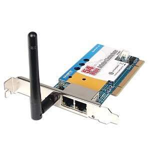  Gigabyte 802.11g 54Mbps PCI AirCruiser G Router with 