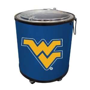   West Virginia Mountaineers Rolling Tailgating Travel Cooler: Sports