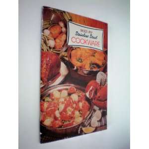   Stainless Steel Cookware    stapled recipe/cookbook 
