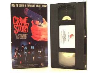Crime Story (VHS 1986) Darlanne Fluegel,Dennis Farina 013131128338 