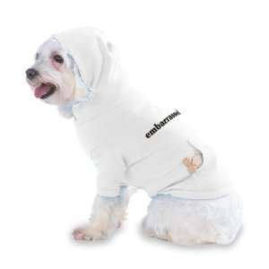  embarrassed Hooded T Shirt for Dog or Cat X Small (XS 